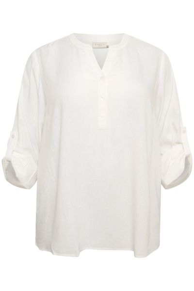 KAFFE Curve Langarmbluse Langarm-Bluse KCmille Große günstig online kaufen