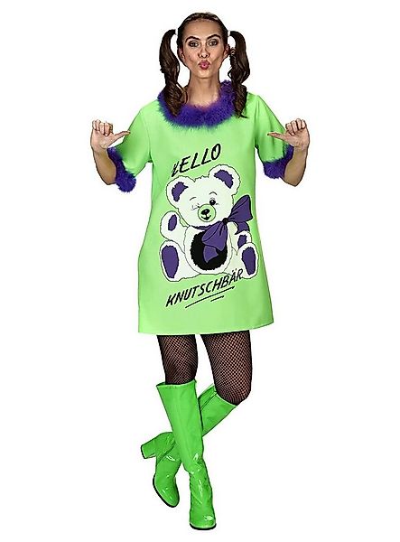Metamorph Kostüm Knutschbär Kleid, Spaßiges Kostüm für Fasching und Jungges günstig online kaufen