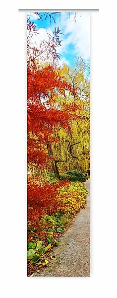 gardinen-for-life Schiebegardine Herbstfarbenerlebnis Flächenvorhang HxB 26 günstig online kaufen