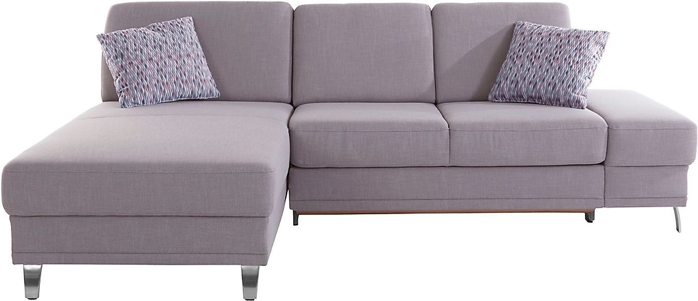 sit&more Ecksofa Clio L-Form, wahlweise mit Bettfunktion oder Vorziehsitz u günstig online kaufen