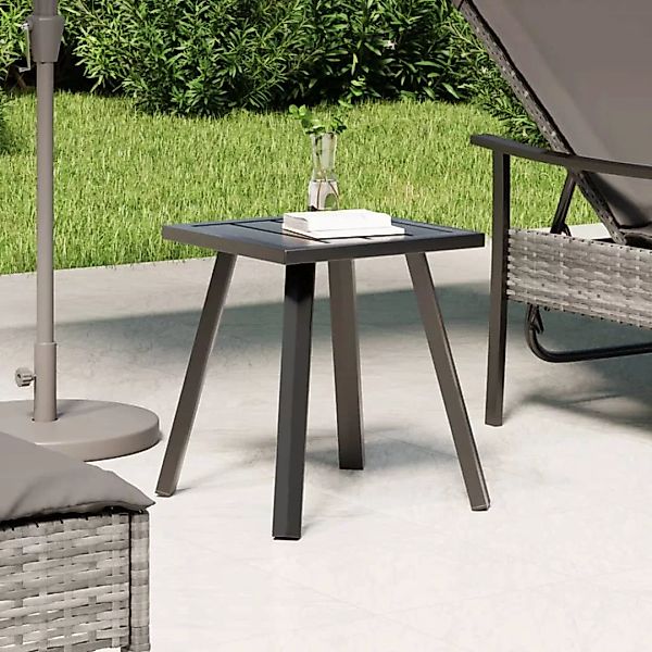 vidaXL Gartenlounge-Set Gartentisch Anthrazit 34x34x38 cm günstig online kaufen