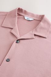 Next Kurzarmhemd Kurzärmliges Piqué-Hemd (1-tlg) günstig online kaufen