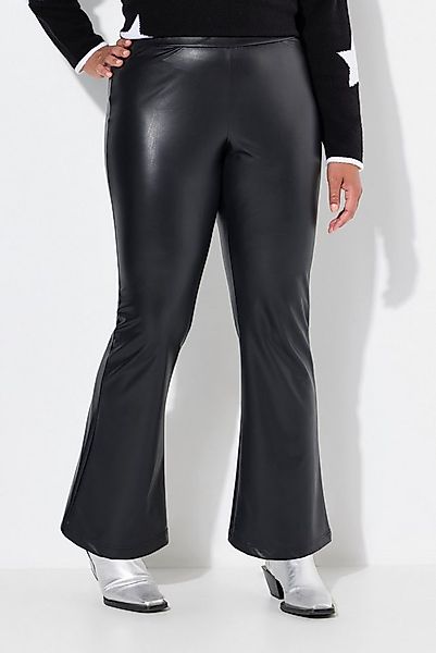 Angel of Style Schlupfhose Leggings Skinny Fit mit Schlag Lederoptik günstig online kaufen