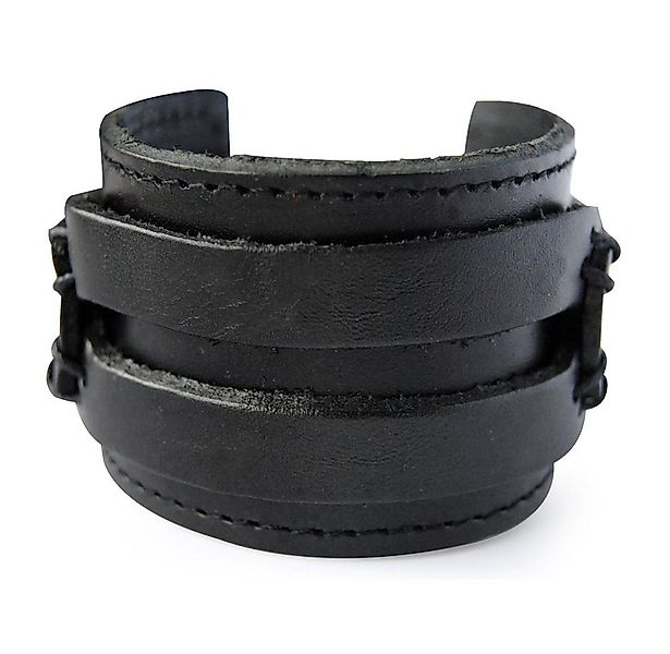 axy Lederarmband Herrenarmband Leder Armband Breit (1-tlg), Echtleder, mit günstig online kaufen