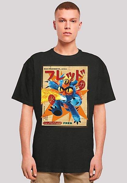 F4NT4STIC T-Shirt "Big Hero 6 Fred Newspaper", Premium Qualität günstig online kaufen