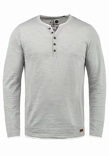 !Solid Longsleeve SDBelagos Langarmshirt im Double-Layer Look günstig online kaufen