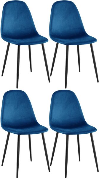 CLP Esszimmerstuhl Napier (4er Set), Metall, günstig online kaufen