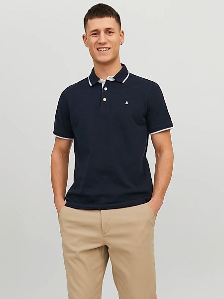 Jack & Jones Poloshirt "JJEPAULOS POLO SS NOOS" Baumwolle, slim fit günstig online kaufen