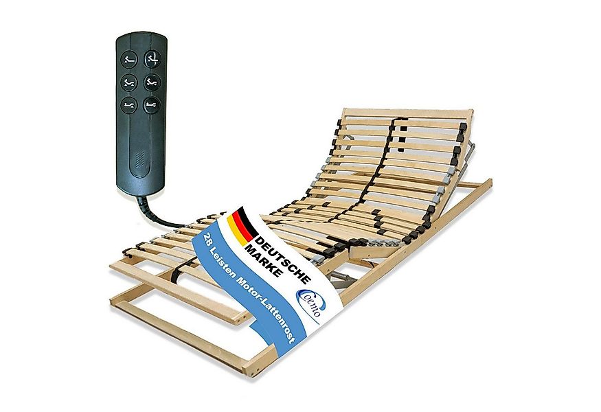 Lattenrost ERGO KF MOTOR, Coemo, Kopfteil motorisch verstellbar, Fußteil mo günstig online kaufen