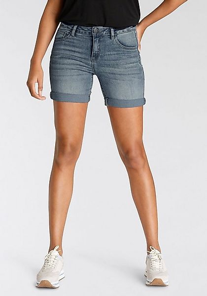 Arizona Jeansshorts Ultra-Stretch extra eng geschnitten, krempelbare Beinab günstig online kaufen