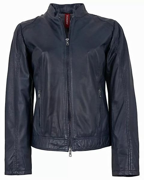 Maddox Lederjacke Baltrum MADDOX - Damen Lederjacke Lammnappa navy günstig online kaufen