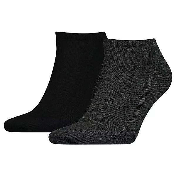 Levi´s ® 168sf Low Socken 2 Paare EU 43-46 Anthracite Melange / Black günstig online kaufen