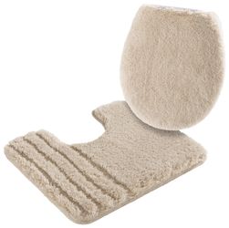 Möve Badematte "Loft, Badvorleger, Badezimmer Teppich" Höhe 30 mm rutschhem günstig online kaufen