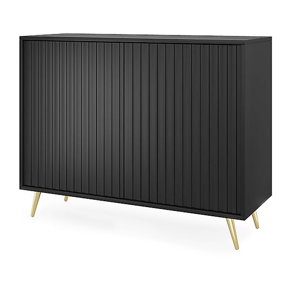 Selsey Sideboard BELLO, 2-türig mit Lamellenfronten günstig online kaufen