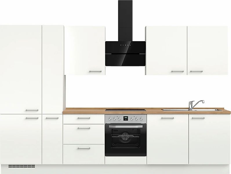 nobilia Küchenzeile ""Laser II", Ausrichtung wählbar, Breite 330 cm" vormon günstig online kaufen