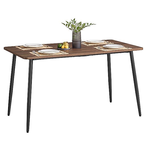 VASAGLE Esstisch, Modernes Landhaus-Flair, Große Fläche, günstig online kaufen