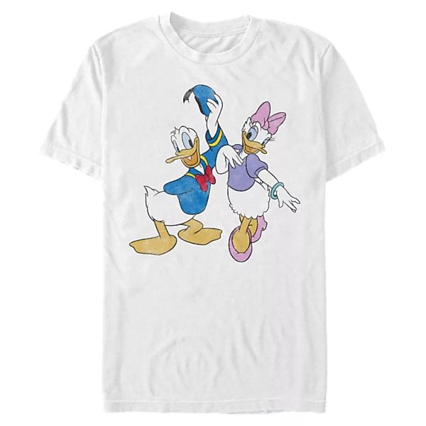 Disney Classics - Micky Maus - Donald & Daisy Big Donald Daisy - Männer T-S günstig online kaufen