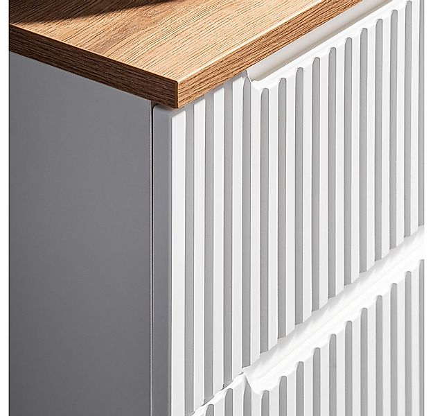 Lomadox Waschbeckenschrank NEWPORT-56-WHITE Waschtischunterschrank, 50cm br günstig online kaufen