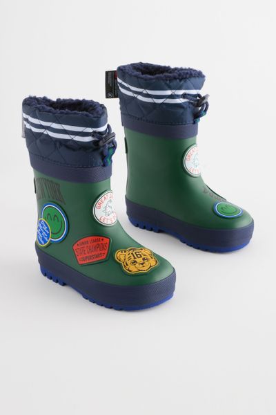 Next Thinsulate™ Gefütterte Gummistiefel mit Manschette günstig online kaufen