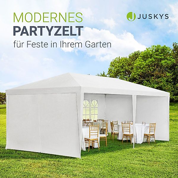 Juskys Partyzelt Partyzelt, mit 6 Seitenteilen, günstig online kaufen
