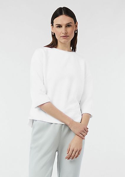 comma 3/4 Arm-Pullover Sweatshirt (1-tlg) günstig online kaufen