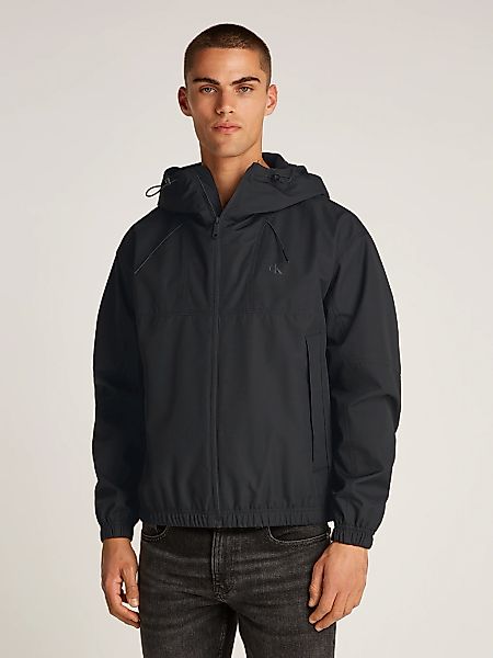 Calvin Klein Jeans Allwetterjacke "TECHNICAL JACKET" mit Kapuze Logodruck, günstig online kaufen