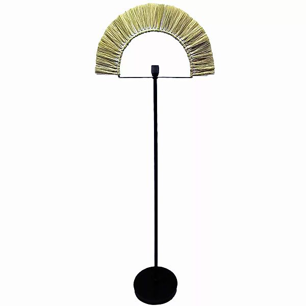 Stehlampe Dkd Home Decor Natürlich Schwarz Eisen Jute (56 X 26 X 152 Cm) günstig online kaufen