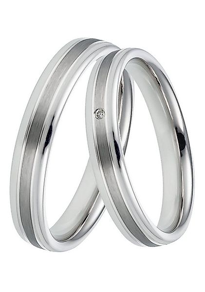DOOSTI Trauring Schmuck Geschenk Silber 925 Trauring Ehering Partnerring LI günstig online kaufen