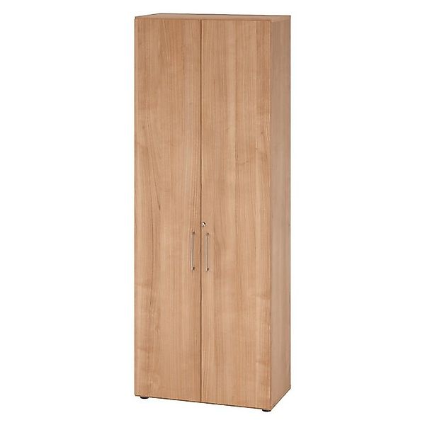 bümö Aktenschrank smart Büroschrank - 6 Ordnerhöhen Dekor: Nussbaum günstig online kaufen
