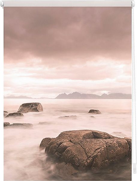 Seitenzugrollo Klemmfix Motiv Stone, LICHTBLICK ORIGINAL, Lichtschutz, ohne günstig online kaufen