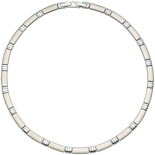Schmuck Krone Edelstahlkette 6,4mm Collier, Edelstahl günstig online kaufen