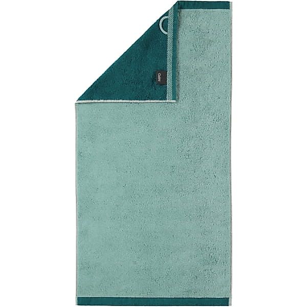 Cawö Plaid Doubleface 7070 - Farbe: seegrün - 44 - Handtuch 50x100 cm günstig online kaufen