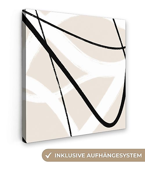 OneMillionCanvasses® Leinwandbild Linie - Abstrakt - günstig online kaufen