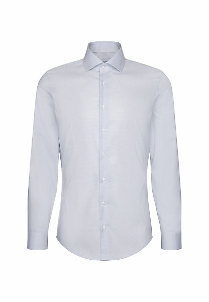 seidensticker Businesshemd "Schwarze Rose" Slim 1/1 Kentkragen Karo günstig online kaufen