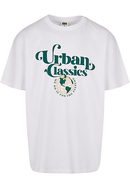 URBAN CLASSICS T-Shirt "Urban Classics Herren Organic Globe Logo Tee", (1 t günstig online kaufen