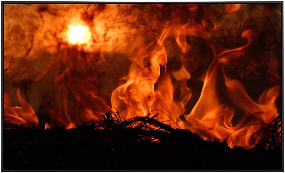 Papermoon Infrarotheizung »Flammen«, sehr angenehme Strahlungswärme günstig online kaufen