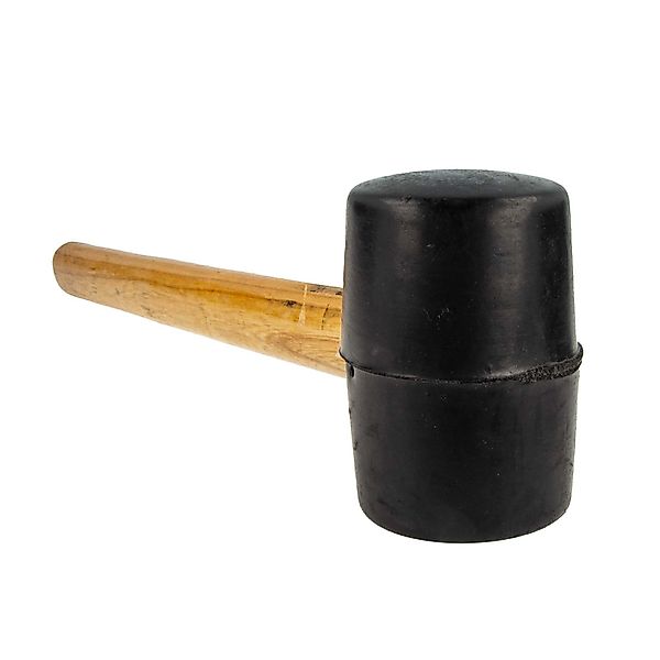 EUROTOOLS Hammer Gummihammer Ø 60 mm günstig online kaufen