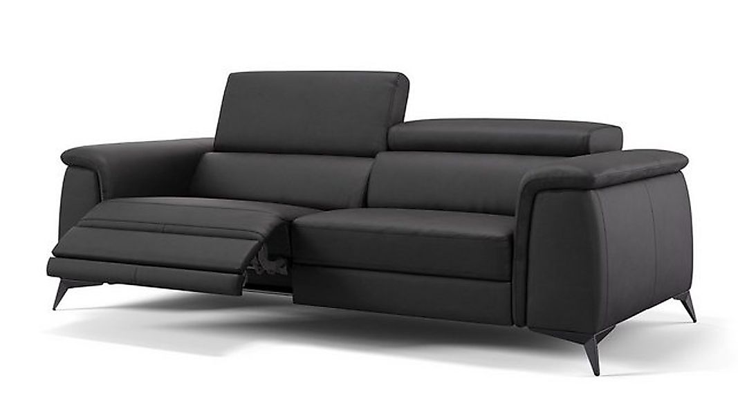 Sofanella 3-Sitzer Leder LIVORNO, Relaxcouch, Designersofa, Designer Sofa, günstig online kaufen