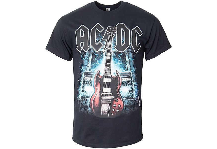 AC/DC T-Shirt Voltage Guitar Schwarz günstig online kaufen