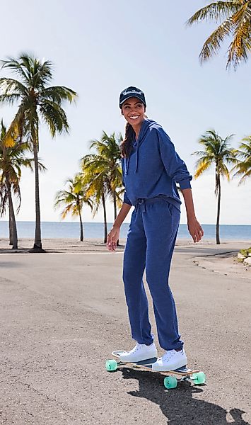 Vivance Sweatpants, Kleine Stickerei günstig online kaufen