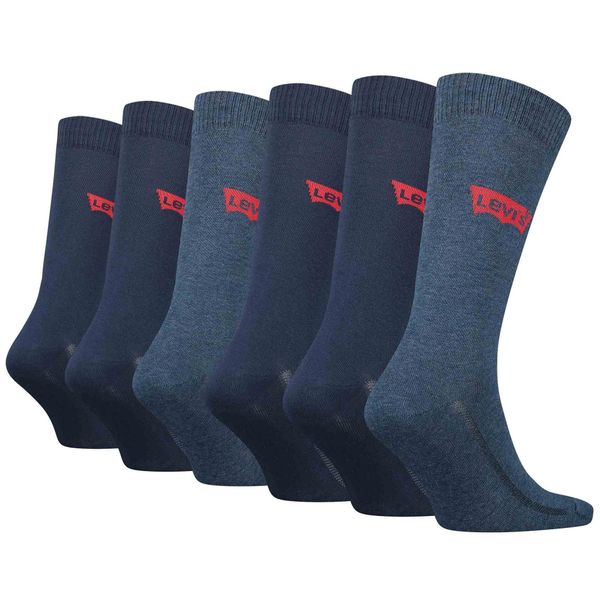 Levi's 6-er Set Socken Blau günstig online kaufen