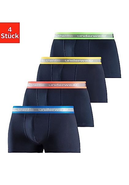 AUTHENTIC LE JOGGER Boxer, (Packung, 4 St., 4er-Pack), angenehm weiches Neo günstig online kaufen