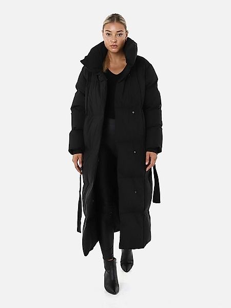 Copperose Winterjacke Oversize Winterparka Steppmantel Parka mit Gürtel Tai günstig online kaufen