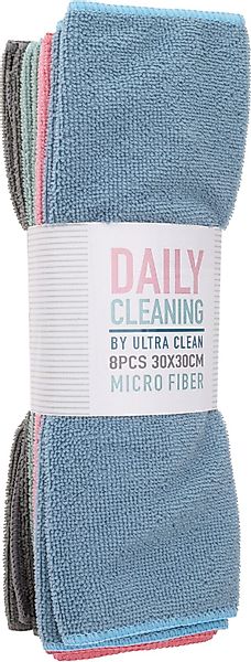 Koopman Geschirrtuch Mikrofasertuch Set Reinigungstücher 30x30 günstig online kaufen