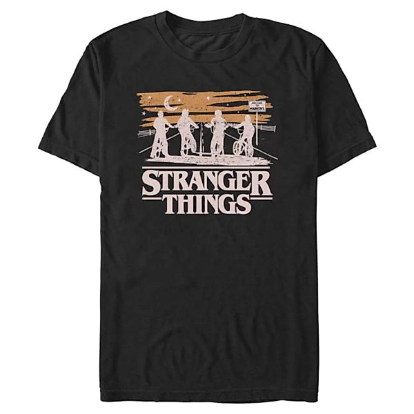 Netflix - Stranger Things - Gruppe Jank Drawing - Männer T-Shirt günstig online kaufen