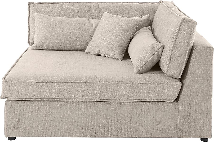 RAUM.ID Sofa-Eckelement "Enid", Teil eines Modulsofas, fester Sitzkomfort, günstig online kaufen