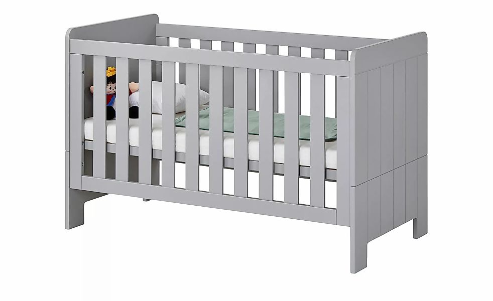 pinio Kinderkombibett  Smilla ¦ grau ¦ Maße (cm): B: 76,5 H: 90 Baby > Baby günstig online kaufen