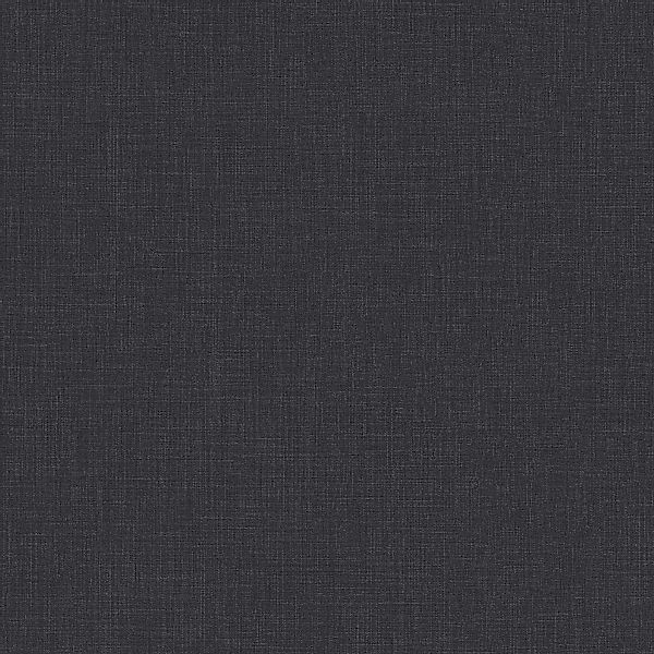 PROFHOME 379522-GU Ton-in-Ton Tapete Uni Matt Schwarz 0,53 m x 10,05 m 5,33 günstig online kaufen