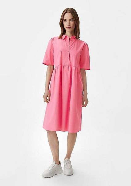 comma casual identity Maxikleid Baumwollkleid mit Hemdkragen günstig online kaufen