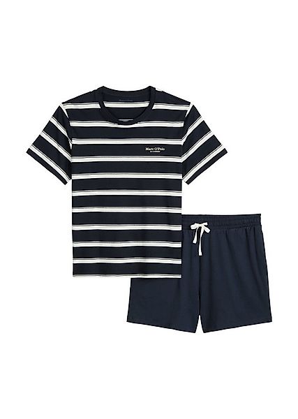 Marc O'Polo Shorty Mix N Match Cotton (2 tlg) mit gestreiftem Oberteil, Run günstig online kaufen